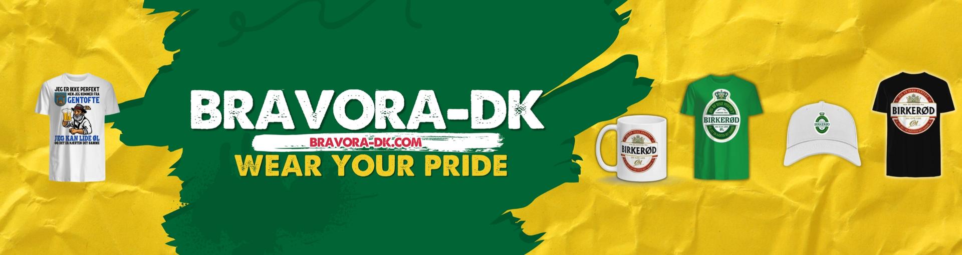 Banner for Bravora Danmark Wear Your Pride